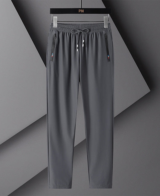 Fast-drying Drawstring Waist Sports Pants