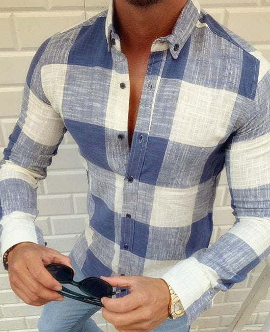 Laple Plaid Print Shirt