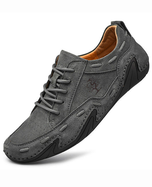 Men's Handmade Leather Soft Casual Sports Shoes