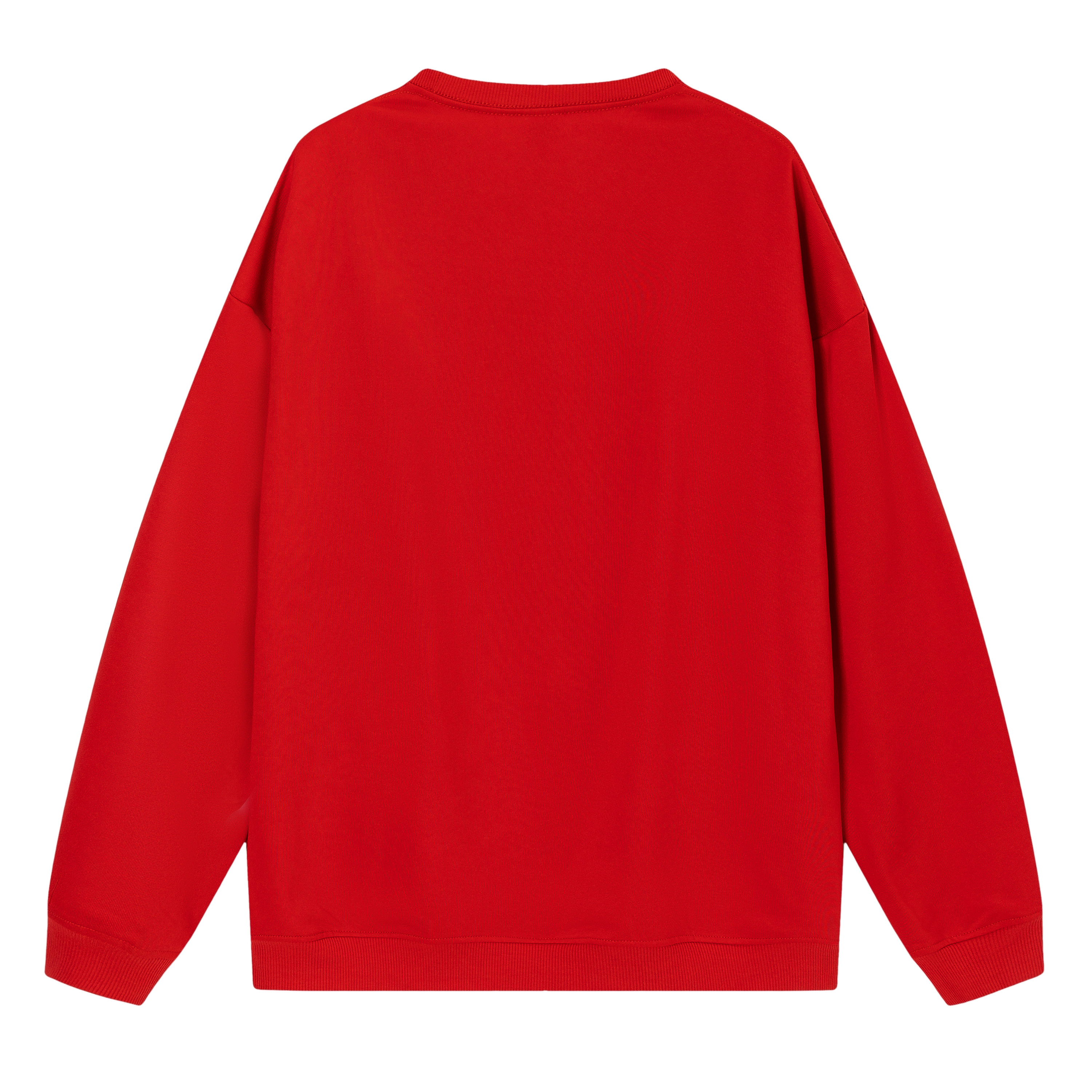 Men's Basic Red Sweatshirt