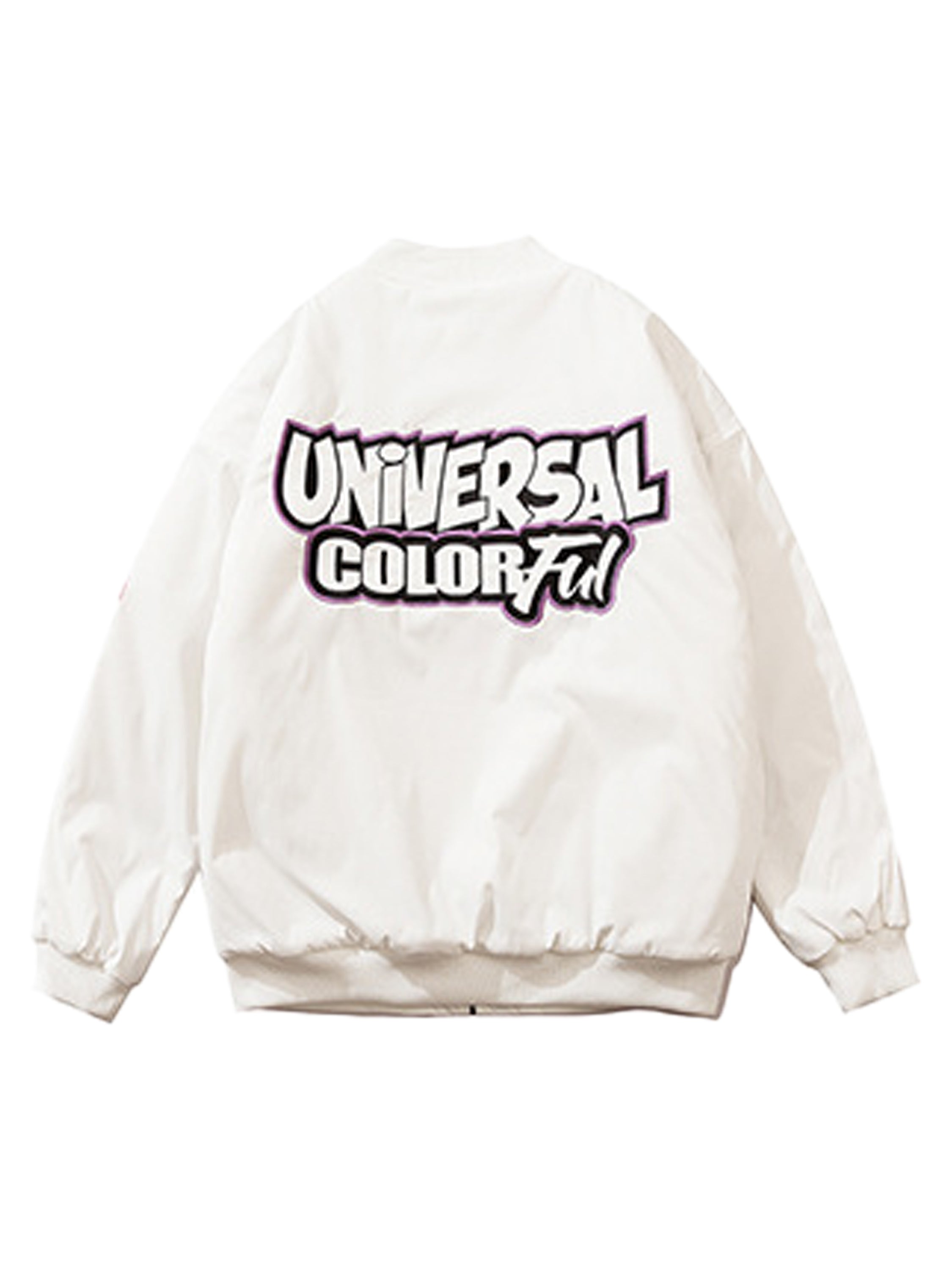The Vimiaparty etter Embroidery Baseball Jackets