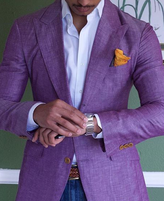 Casual Lapel Collar Two Button Chest Pocket Plain Blazer